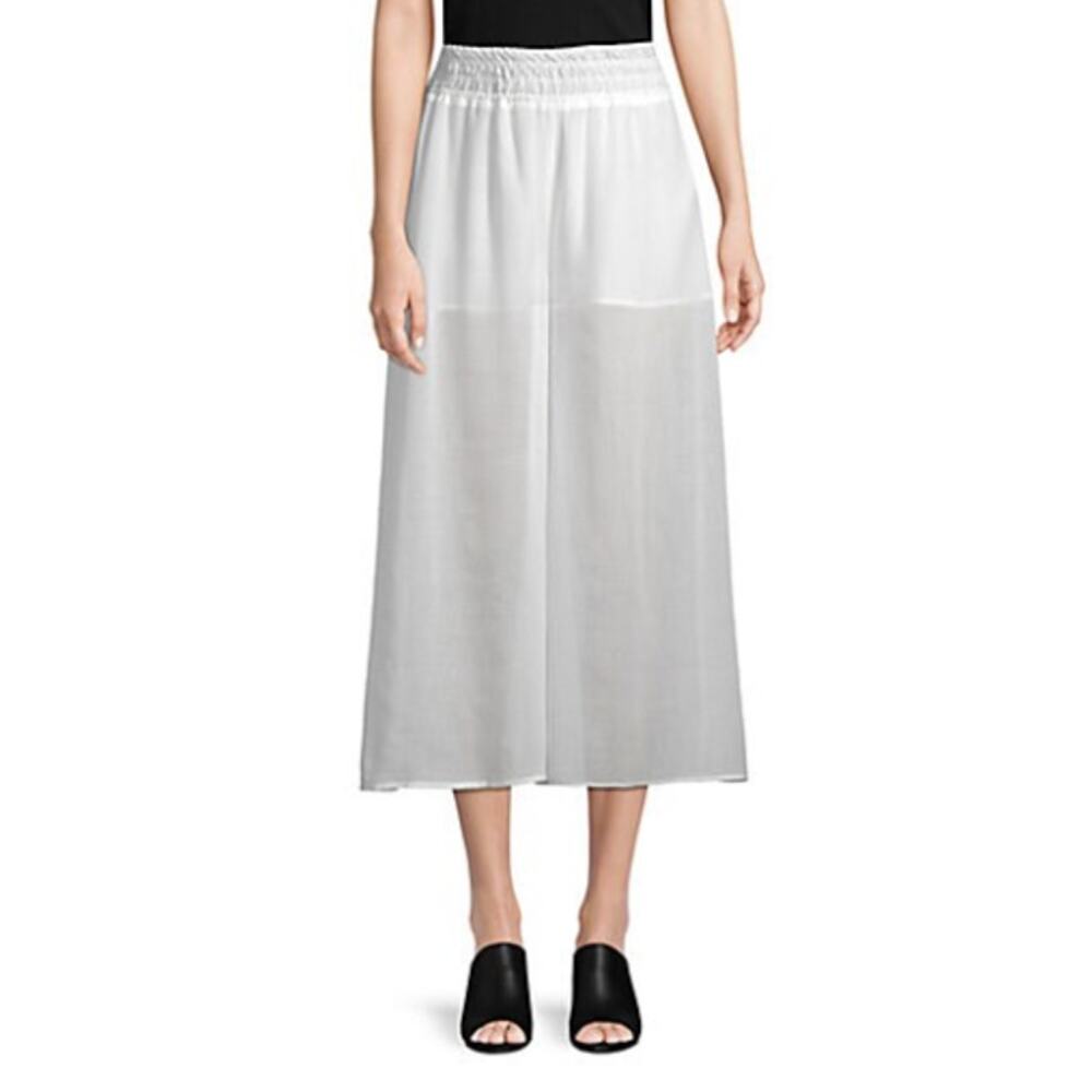 Red Carter Mast Wide-Leg Cropped Pants